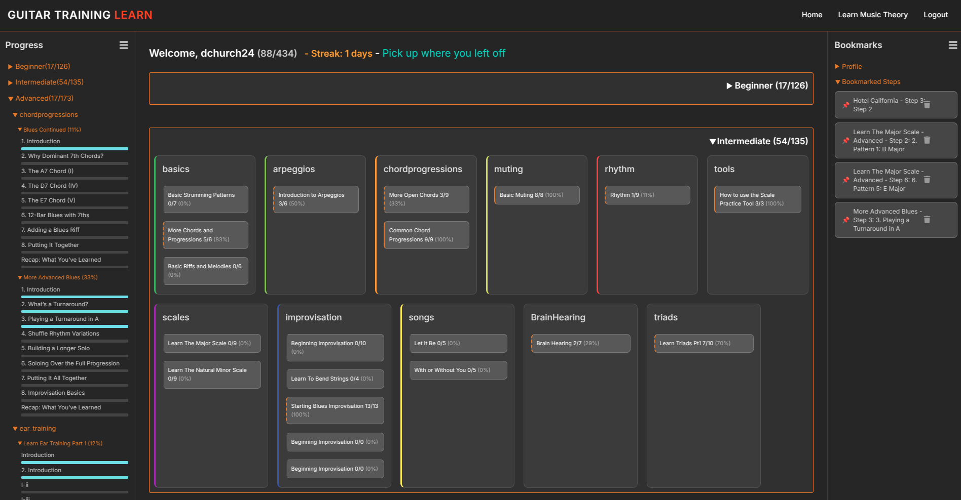 Practise Schedule Creator
